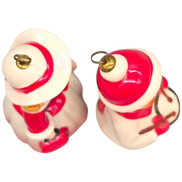 Vintage Goebel Annual Ornament Set 1986 & 1988 Porcelain Doll & Drummer Boy - Picture 5 of 14